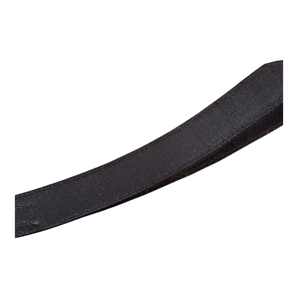 Stone Mountain 6113 mens Genuine Italian Leather 42/105 black‎ gold